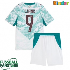 Portugal Goncalo Ramos #9 Replik Auswärtstrikot Kinder WM 2026 Kurzarm (+ Kurze Hosen)